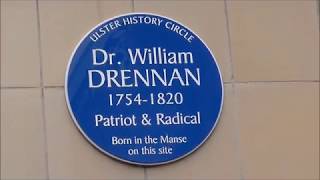 William Drennan Presbyterian, Physician, United Irishman, Poet.
