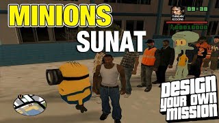 Download lagu Kocak Minions Ikut  Sunat bareng Ucok di GTA EXTREAM INDONESIA (DYOM) mp3