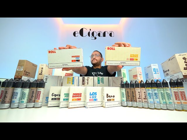 نكهة سولت سيجار بالكريمة ECIGARA Bano