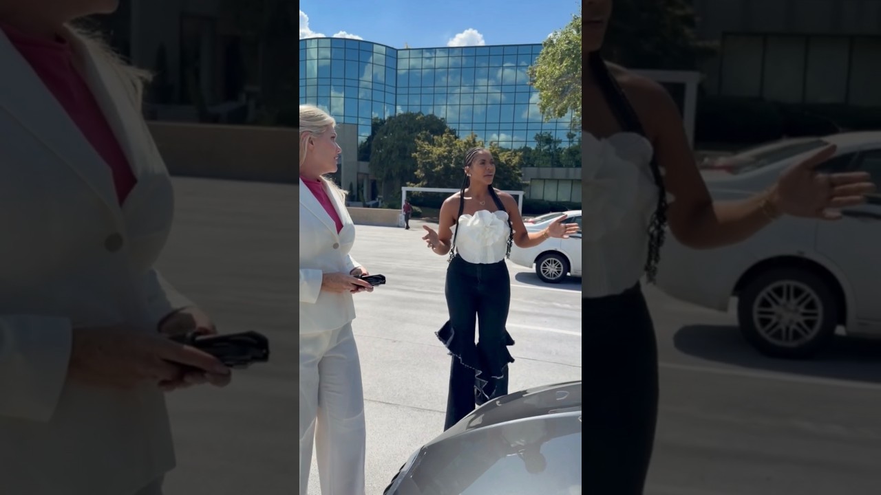 Ernestine walks up when Charlotte threatens to call the police on Tre!
