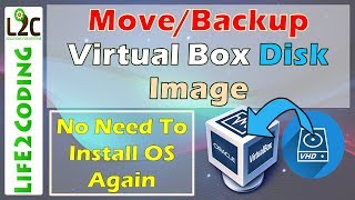 How to Change the location of a Virtual Box Disk Image and Backup Easily