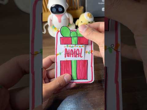 Handmade Christmas paper gift 🎁#diy #art #handmade #christmas