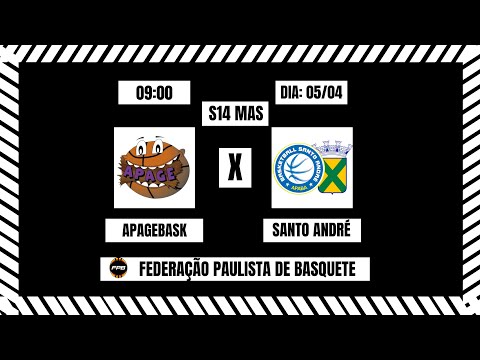 APAGEBASK GUARULHOS  36 X 59 SANTO ANDRÉ/APABA U14 FPB