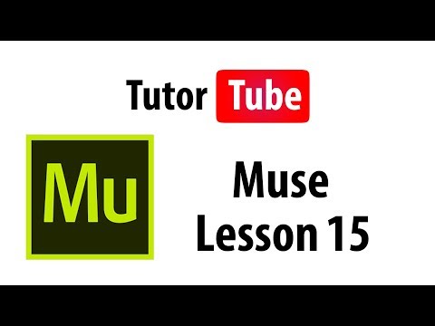 Muse Tutorial Lesson 1 Muse Interface and Type of Website Choices