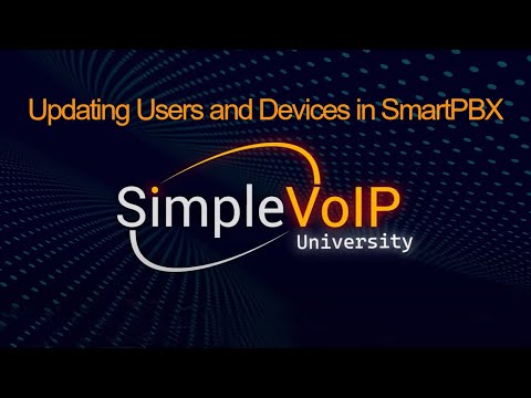 How to Use SmartPBX to Update User and Device Names | SimpleVoIP