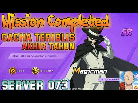 GACHA AKUN VIEWERS OPM, MAU MAGICMAN BONUS SSR, EFEK TANGAN IBLIS - One Punch Man The Strongest