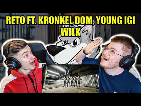 WE LIKE THIS RETO!! RETO FT. KRONKEL DOM, YOUNG IGI - WILK - ENGLISH AND POLISH REACTION