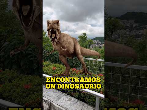 ENCONTRAMOS UN DINOSAURIO😨 #spiderman