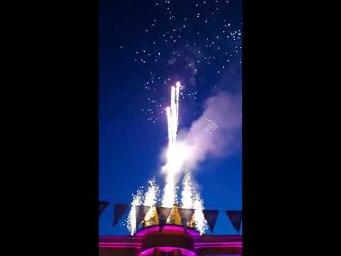 Mirnovec pirotehnika - 2. LilaLo festival, vatromet, Loznica 10.6.2019.