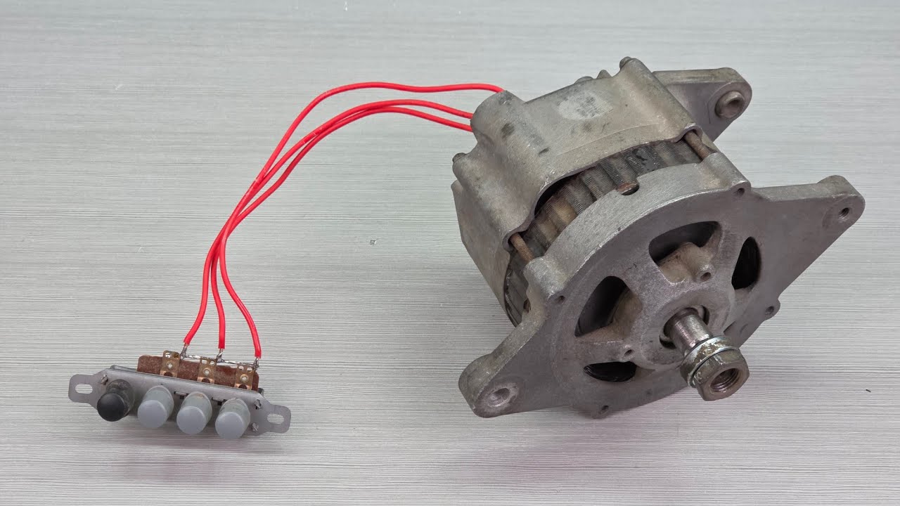 Genius Invention From Car Dynamo That Billions Of People Don't Know! You'll Be Satisfied