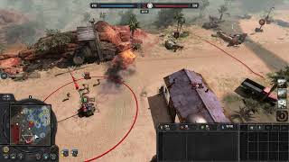 Company of Heroes 3 gameplay online multiplayer 4v4 Win