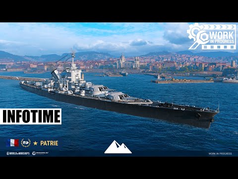 PATRIE, ein Superschiff für das Vaterland! - World of Warships | [Info] [Deutsch] [60fps]