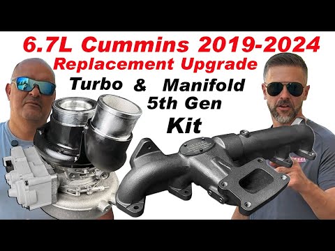 5th Gen Cummins Turbo & Manifold Kit | HE300VG Upgrade for 2019–2024 Ram 6.7L