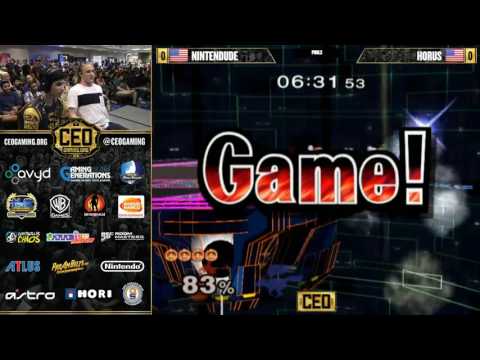 CEO2016 - Horus vs. Nintendude - Melee Pools