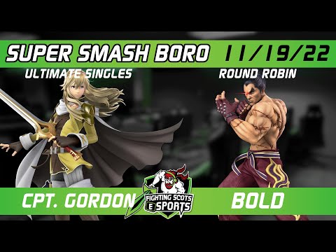 Super Smash Boro #40 R.Robin - Cpt. Gordon (Lucina) vs. Bold (Kazuya) - Smash Ultimate