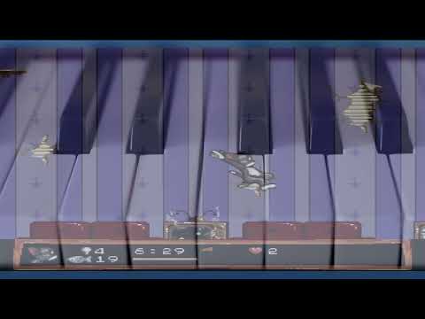 Tom and Jerry - Frantic Antics Living Room, The Cabin Piano + Voice Ohs + Slap Bass 2 + Syn Brass 2