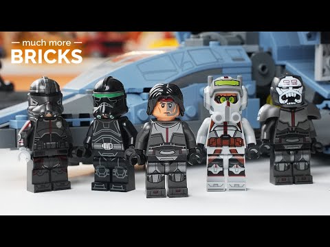 Vidéo LEGO Star Wars 75314 : La navette d’attaque du Bad Batch