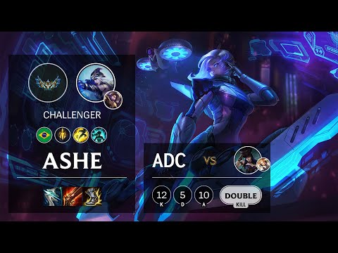 Ashe ADC vs Caitlyn - BR Challenger Patch 12.2