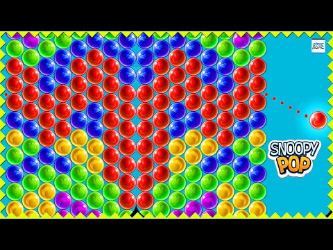 Bubble Shooter Snoopy Pop Game Level 29 - 31 🍾 ( बुलबुले खेल ) @GamePointPK