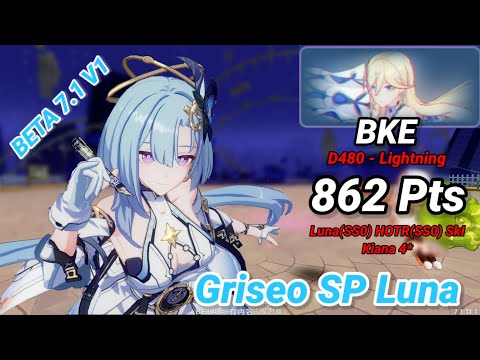 Skywalker Griseo vs Eden - SP for Luna | BKE (D480 - Lightning) | Honkai 7.1 BETA V1