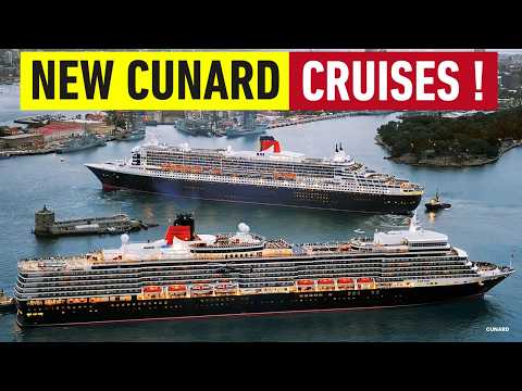 Thumbnail for Cunard MAJOR Cruise News: 2 World Voyages + 4 Queens Cruises DROPPED!