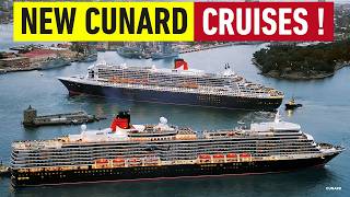 Cunard MAJOR Cruise News: 2 World Voyages + 4 Queens Cruises DROPPED!