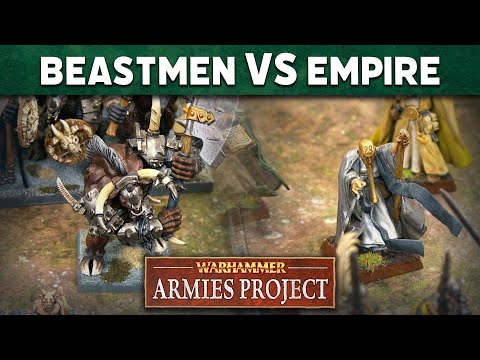Beastmen vs The Empire Warhammer Armies Project Battle Report