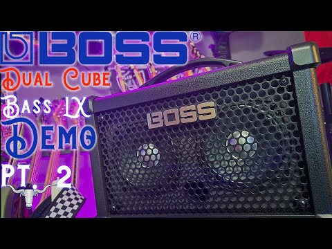 Boss Dual Cube Bass LX: Demo pt. 2