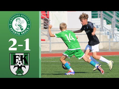 07.08.2024: Mārupes NSS – FK Tukums 2000/TSS. Elites grupa U-13 2024