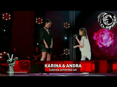 Vocea Romaniei Junior - Finals (Karina & Andra - Iubirea schimba tot)