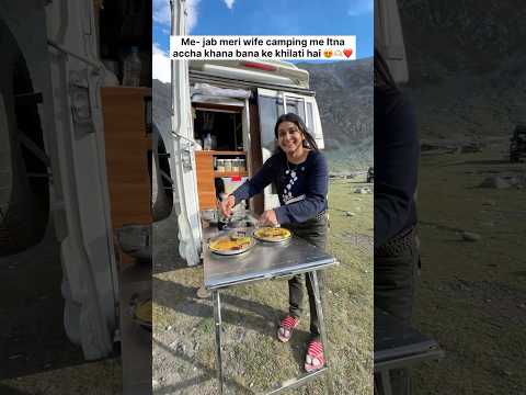 Caravan camping in kashmir😍#carcampingindia #ghumakkadbugz #caravan #kashmir