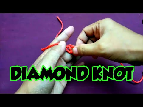 Cara membuat simpul diamond(part 1) - ANJART PRESENT