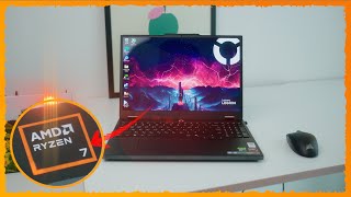 레노버 리전5 15AHP10 게이밍 노트북 리뷰, AMD 라이젠 ... - YouTube