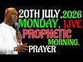 LIVE SUNDAY 19THJULY PRAYER AND PROPTHETIC DECLARATIONS BY APOSTLE JOSHUA SELMAN LIVE TODAY