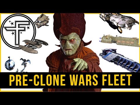 The Trade Federation Fleet BEFORE The Clone Wars | Star Wars Ships