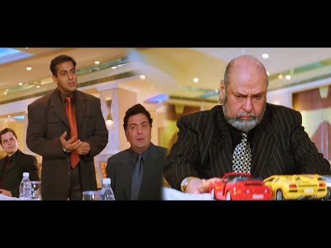 सलमान और ऋषि कपूर का धमाकेदार कॉमेडी सीन - सर आपकी गाड़ी नहीं बैल गाड़ी है - Yeh Hai Jalwa