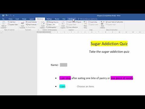 NSC CAT Nov 2015 P1 – Q2 Word Processing