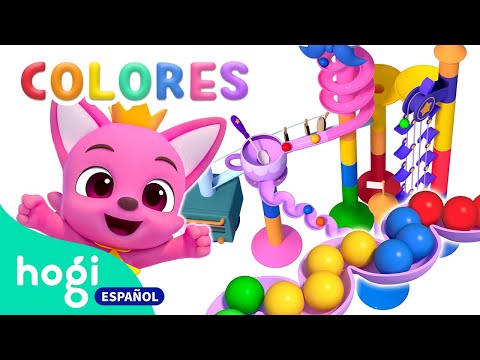 Jugando con Canicas | Aprende los Colores con la Carrera de Canicas