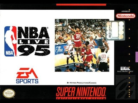 NBA Live 95 Super Nintendo