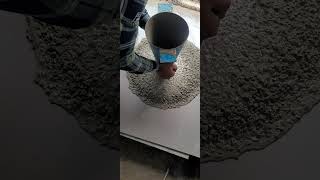 M30 Grade Concrete Flow #Flowtest #concrete #trending #viral #civilengineer #engineering #shorts