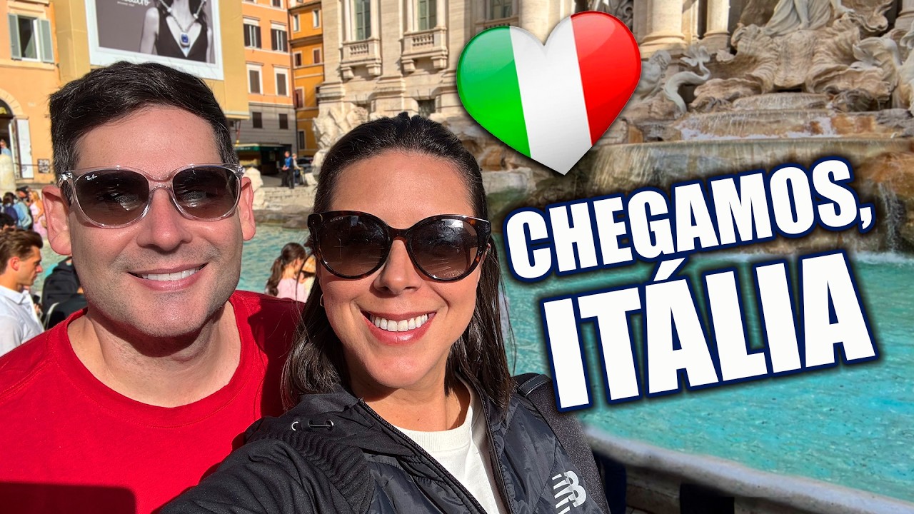 WE WENT TO ITALY 🇮🇹: Our flight and 1st day