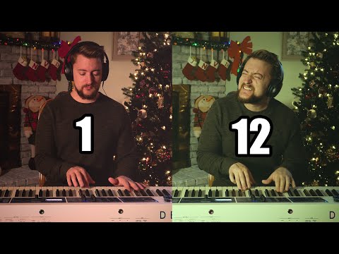 Next Level Pianist Performs 'The 12 Days Of Christmas' But Continuously Makes It Jazzier Each Verse