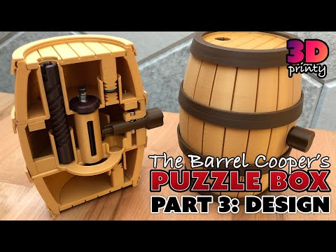 The Barrel Cooper's Puzzle Box - Design