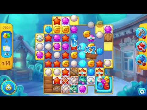 [FISHDOM Walkthrough] Level 7001 Super Hard