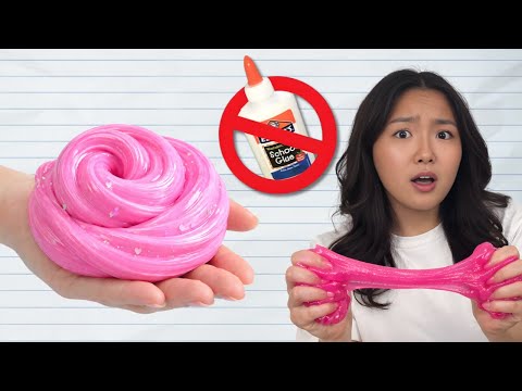 Probando recetas de slime SIN PEGAMENTO