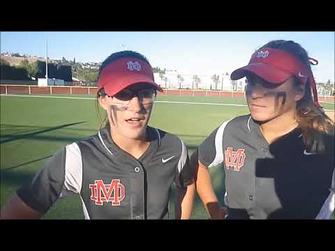 Mater Dei softball races past Orange Lutheran for share of Trinity crown