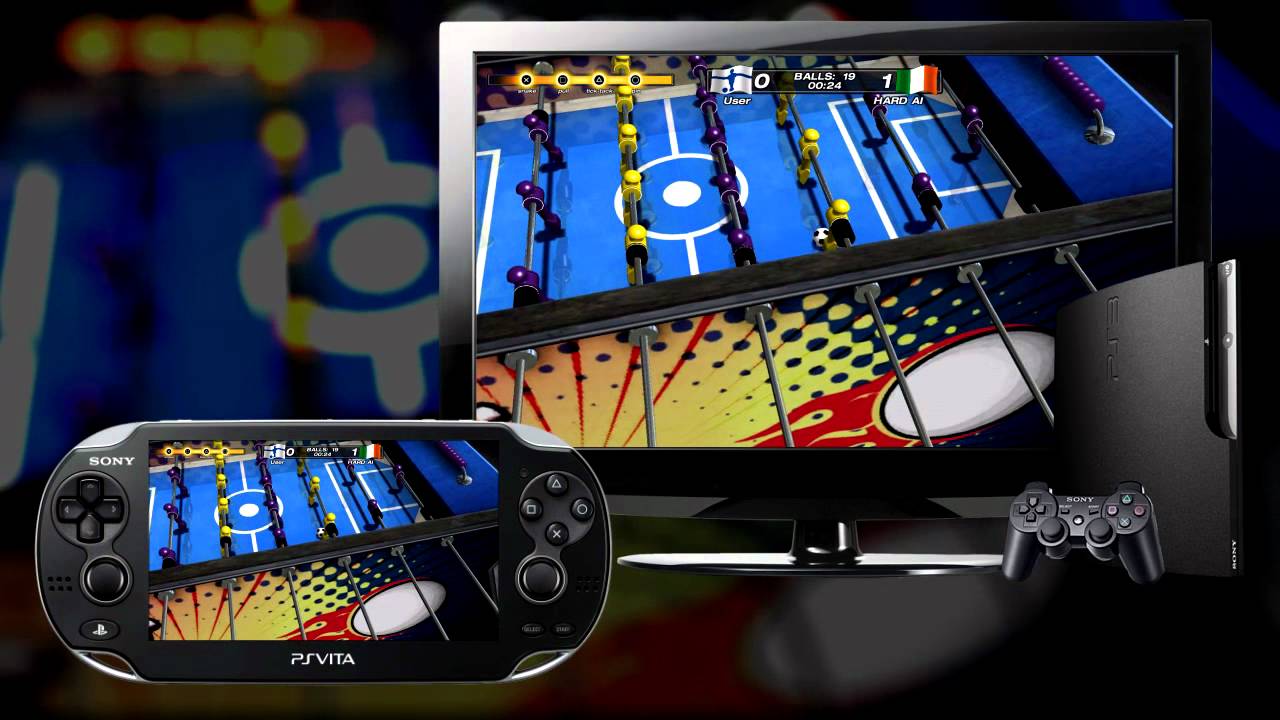 Foosball 2012: Check Out PS3-to-PS Vita Cross-platform Play