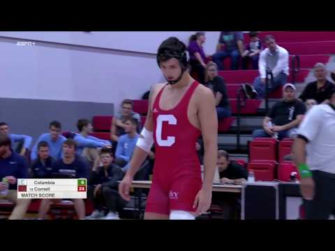 197lbs Sam Wustefeld (Columbia) inj def Ben Darmstadt (Cornell)
