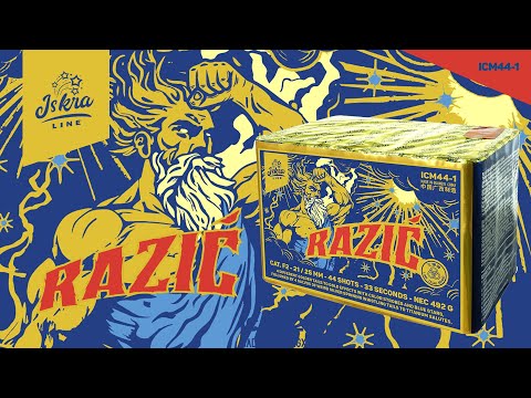 Razić - ICM44-1 - Battery of shot tube Cat. F2 [ BATCH 2025 ] 🎇
