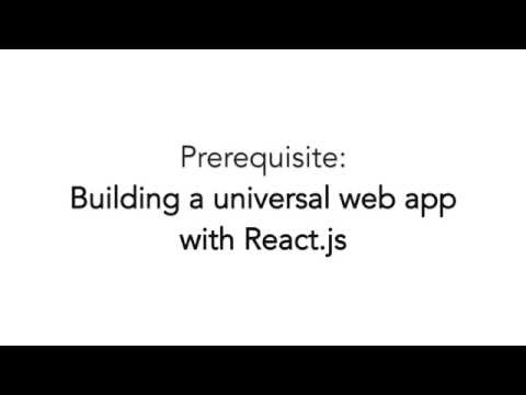 Passing props in a universal React web app
